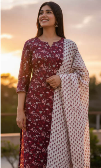 Salina Linen Printed 3pc (Unstitched) Scsv1d6