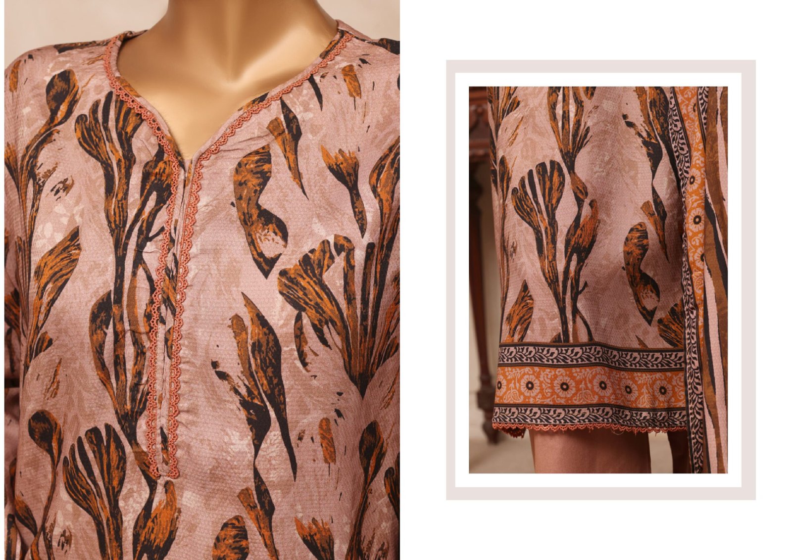 Riwayat Viscose Unstitched 3-Piece Rvv1d6 - Image 2