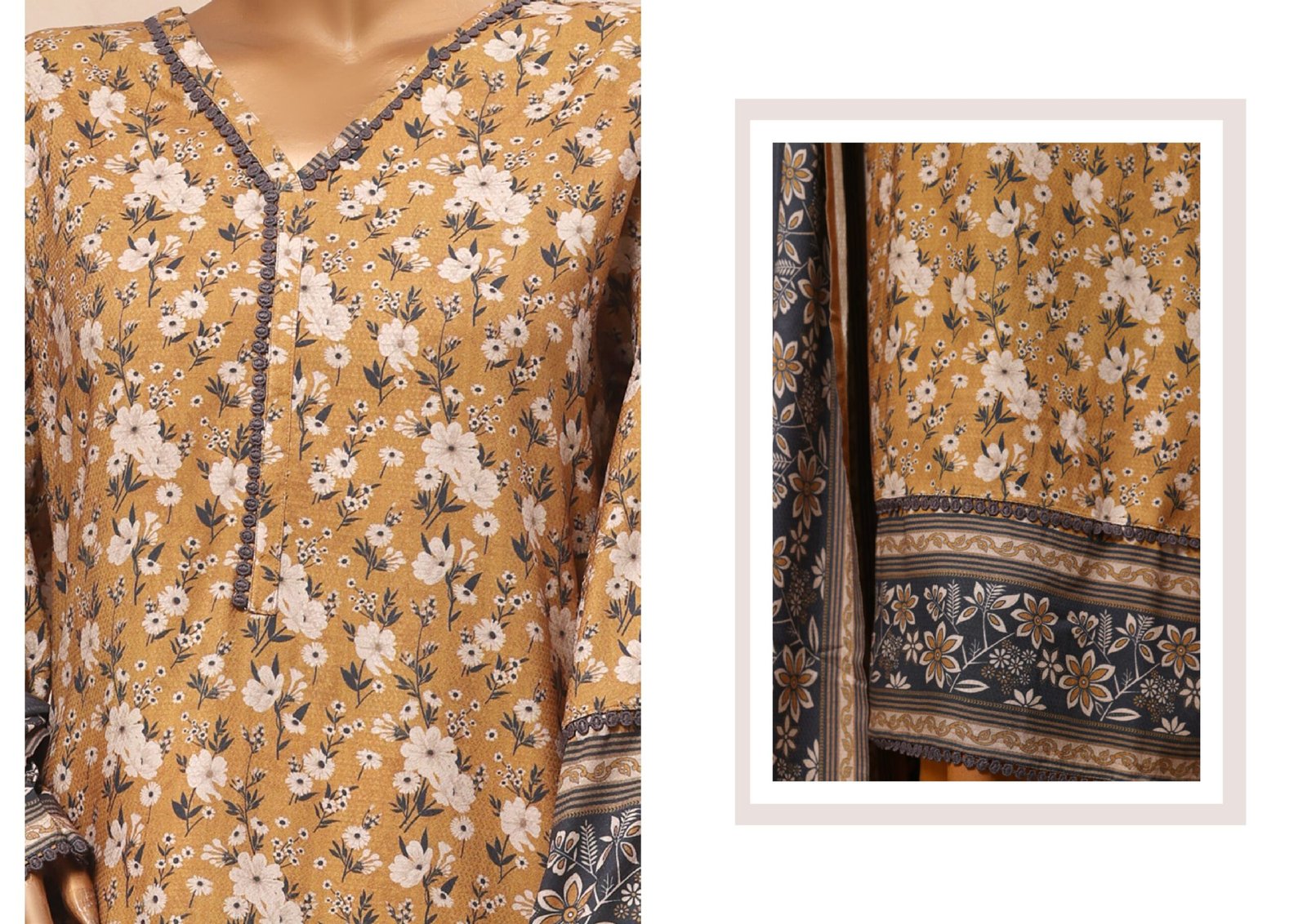 Riwayat Viscose Unstitched 3-Piece Rvv1d4 - Image 2