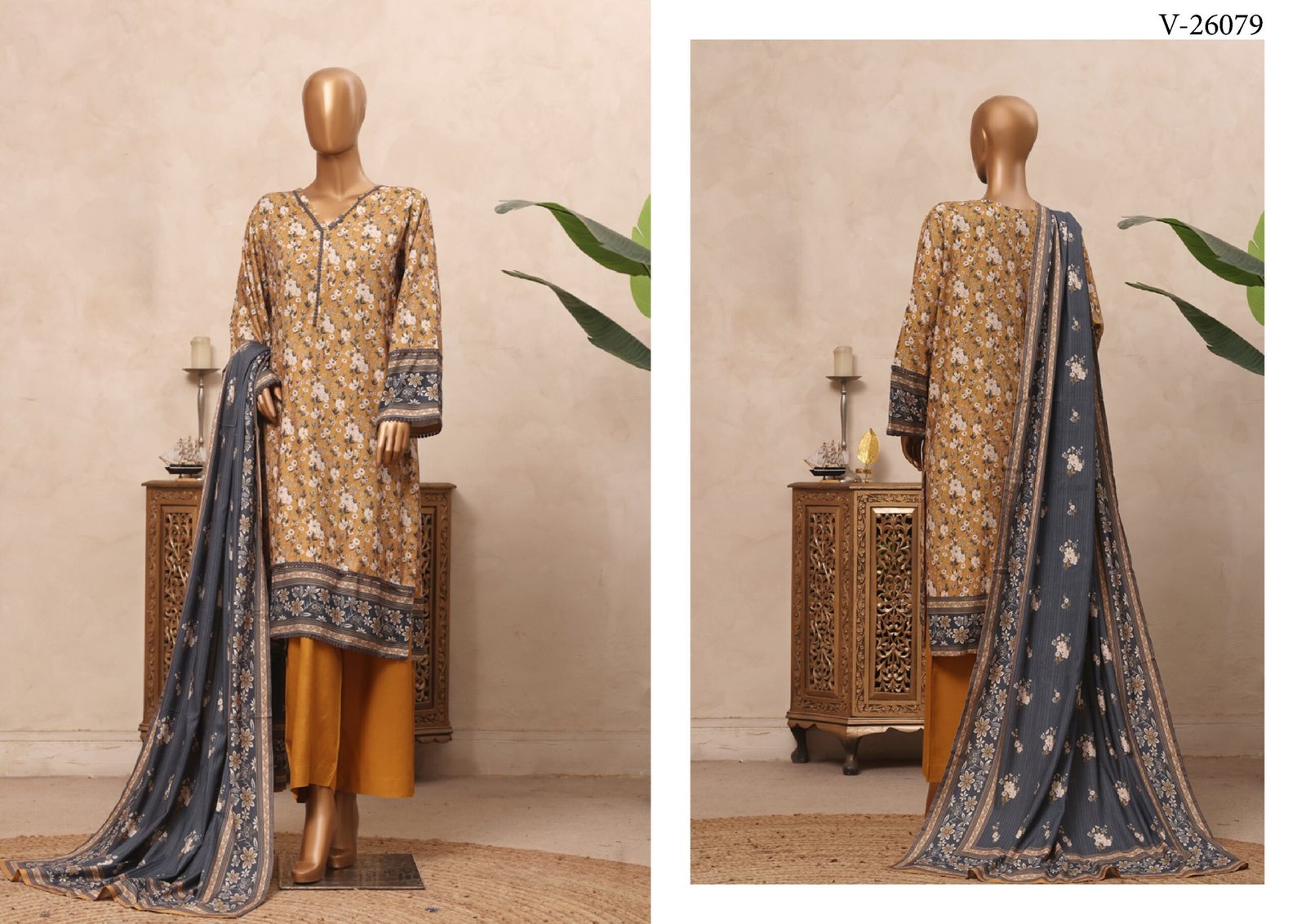 Riwayat Viscose Unstitched 3-Piece Rvv1d4