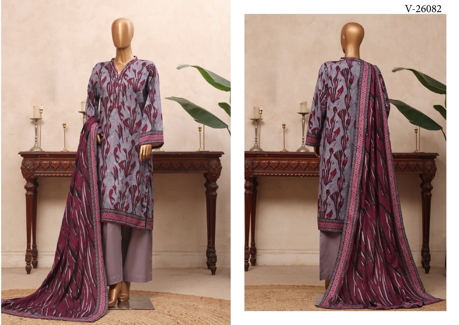 Riwayat Viscose Unstitched 3-Piece Rvv1d3