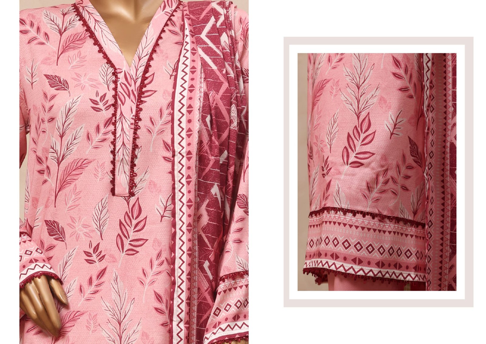 Riwayat Viscose Unstitched 3-Piece Rvv1d11 - Image 2